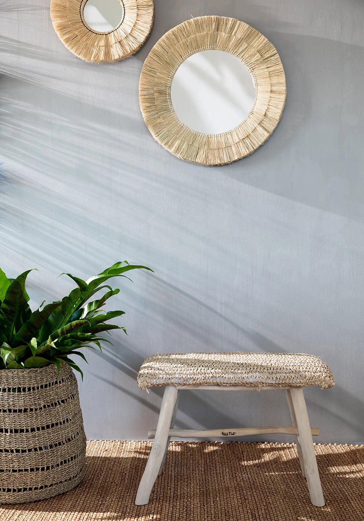 Zeegras Vloerkleed Natuurlijk - Warme, Rustieke Sfeer