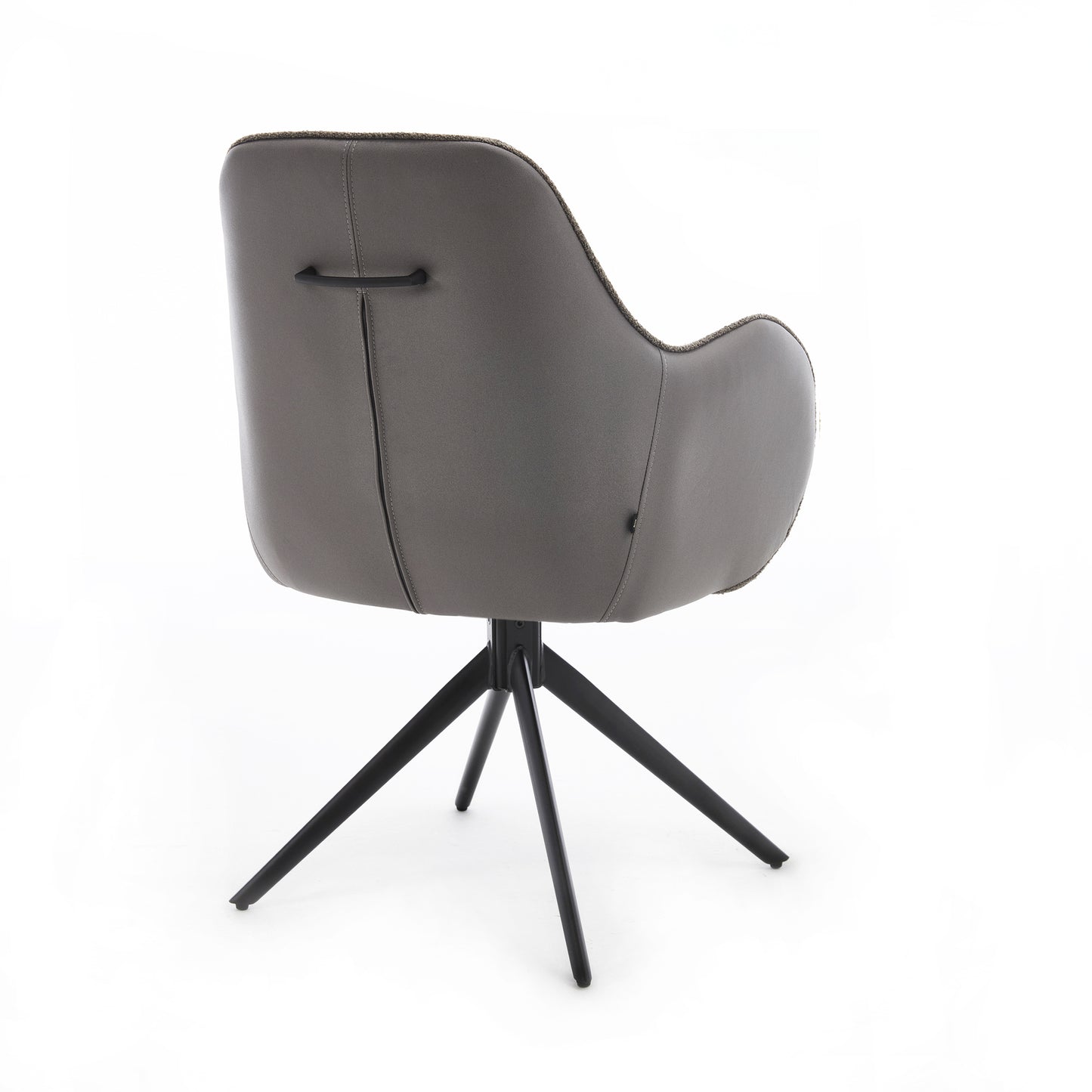 Eetkamerstoel Kyler Ash – rijk gestoffeerd & krachtig silhouet