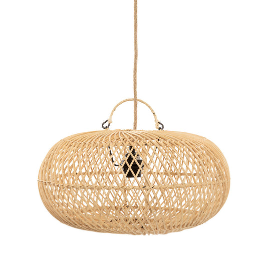 Wholly rotan hanglamp 40 cm – warm natuurlijk lichtspel