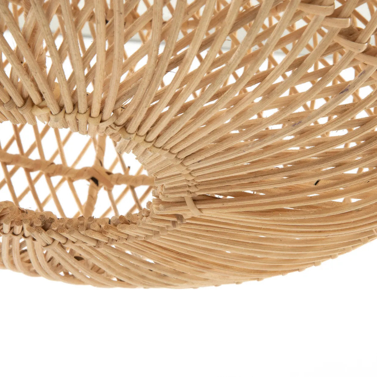 Wholly rotan hanglamp 40 cm – warm natuurlijk lichtspel
