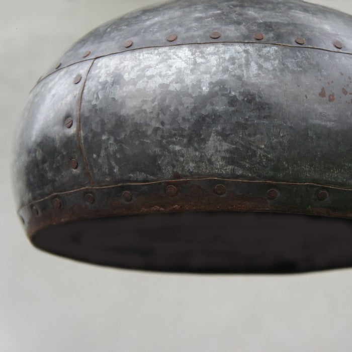 Industriële hanglamp plaatstaal – stoere metalen designlamp