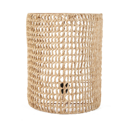 SiriKit Wandlamp Sisal Naturel: Handgevlochten Sisal, Zacht Licht dat Raakt