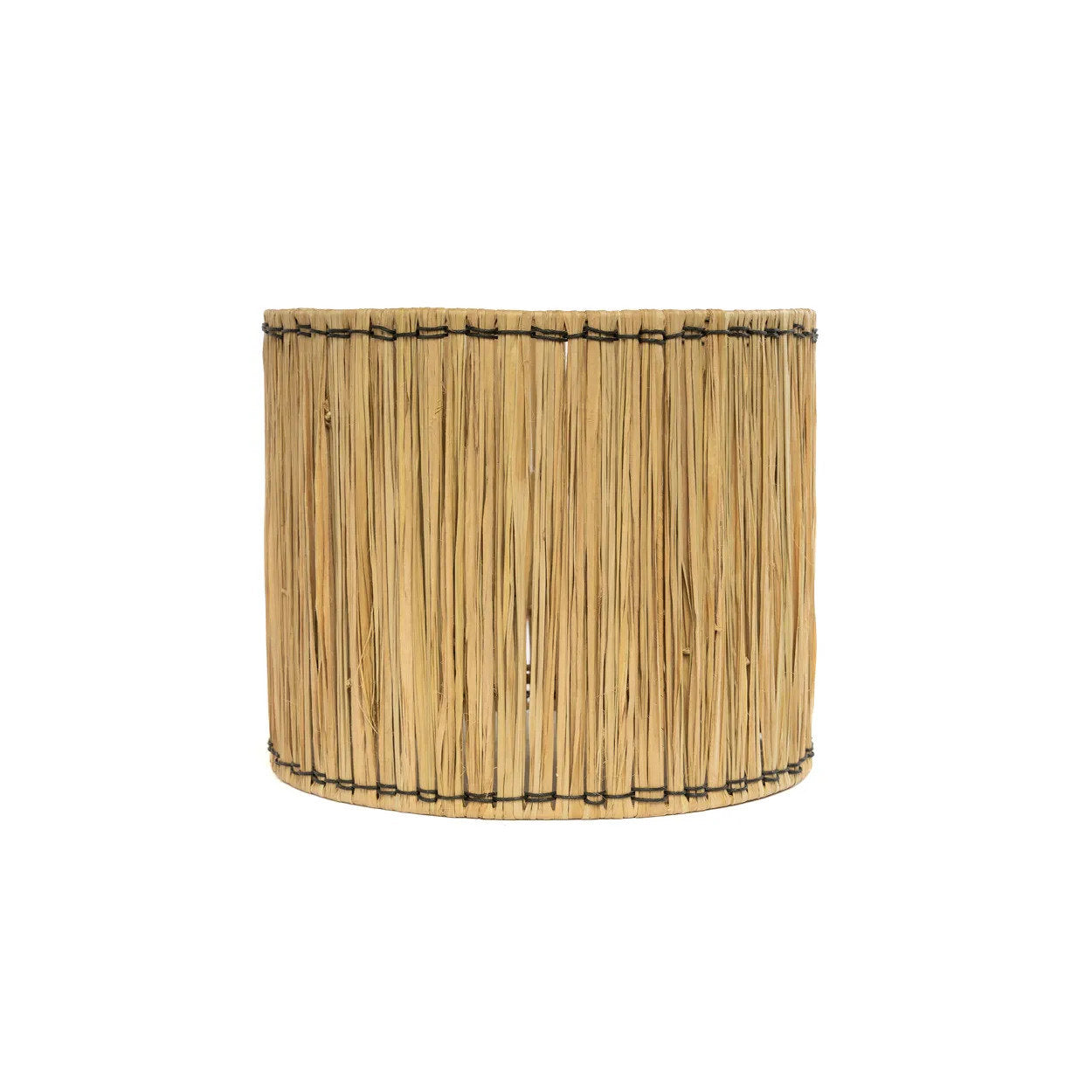 Molokai Tafellamp – Boho Wit-Naturel Terracotta & Gras