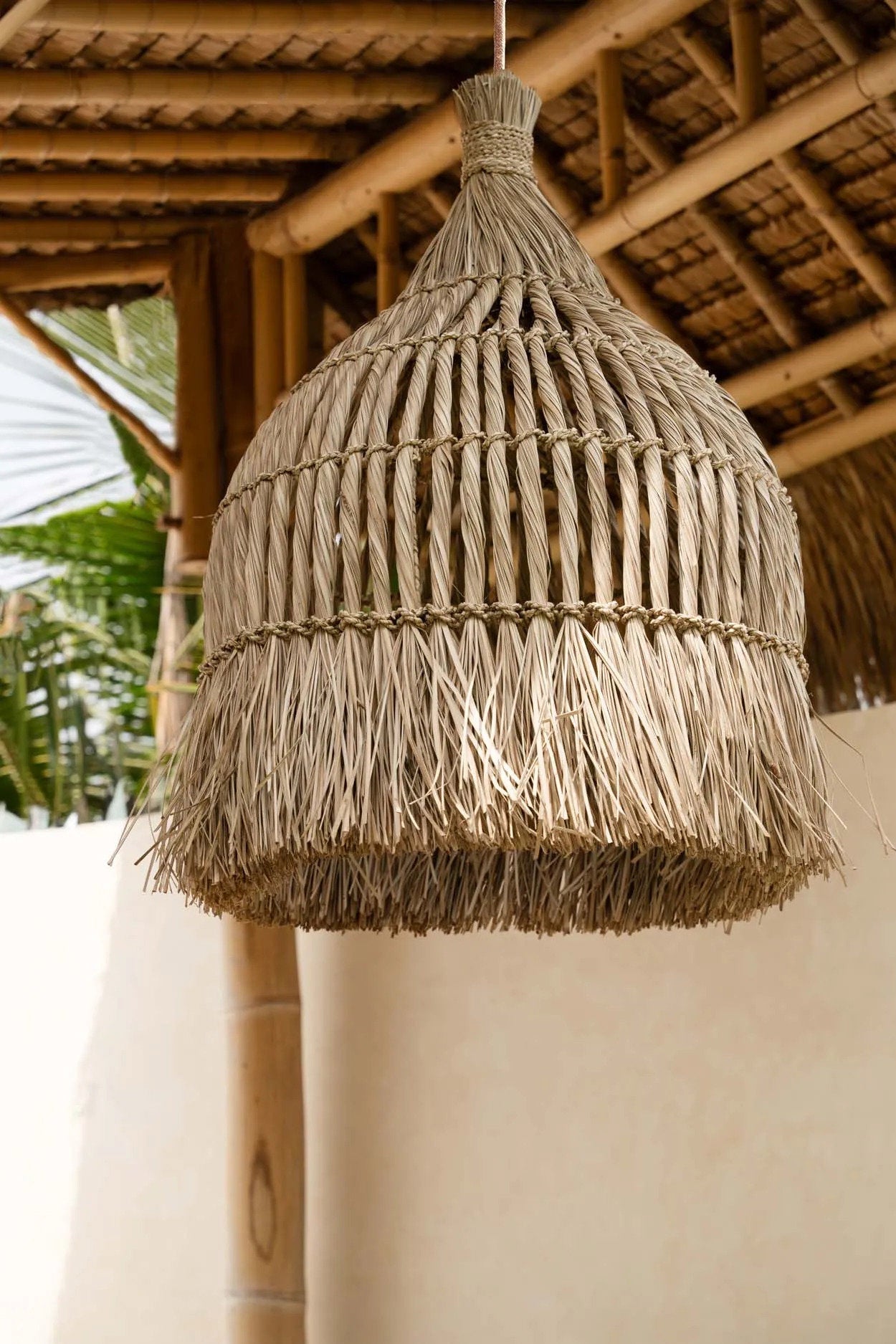 Guagua Mendonggras Hanglamp: Gevlochten Licht. Voel de Warmte.