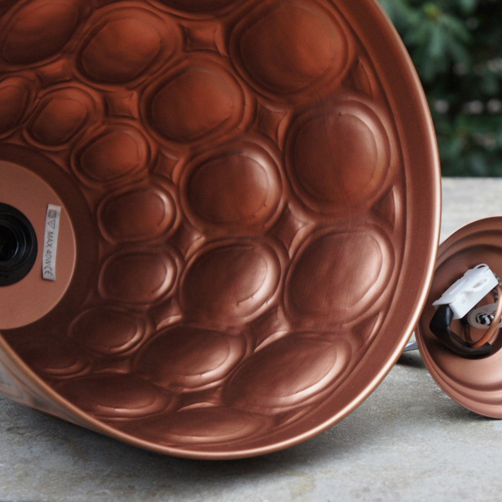 PTMD Danish Print Hanglamp Ø33 cm – Koper