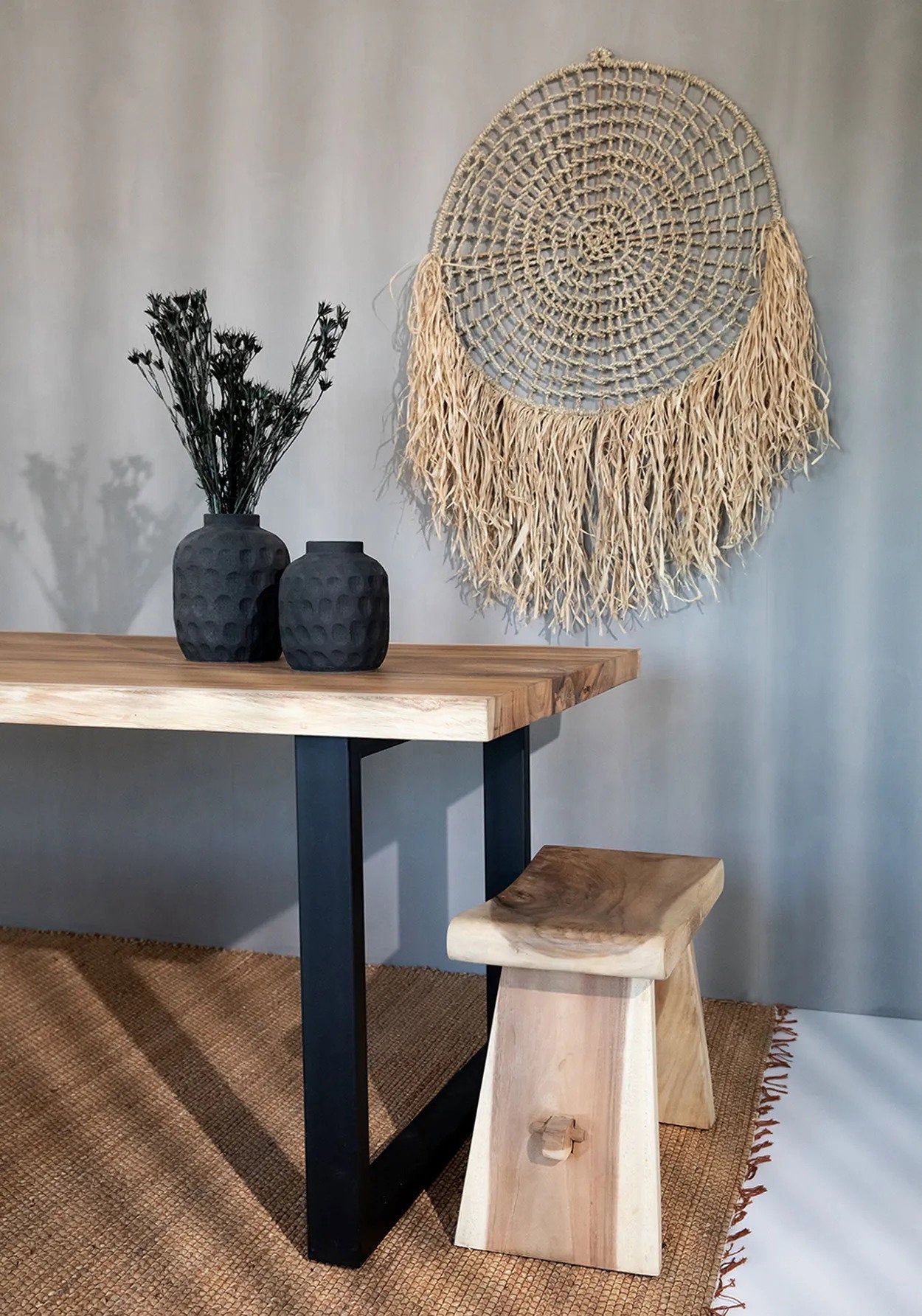 Zeegras Vloerkleed Natuurlijk - Warme, Rustieke Sfeer