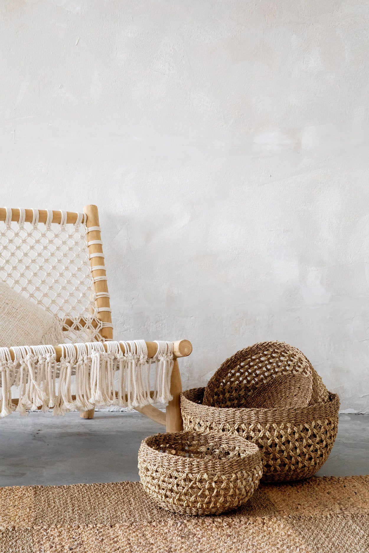 Vloerkleed Zeegras Naturel - Natuurlijke Sfeer en Warmte