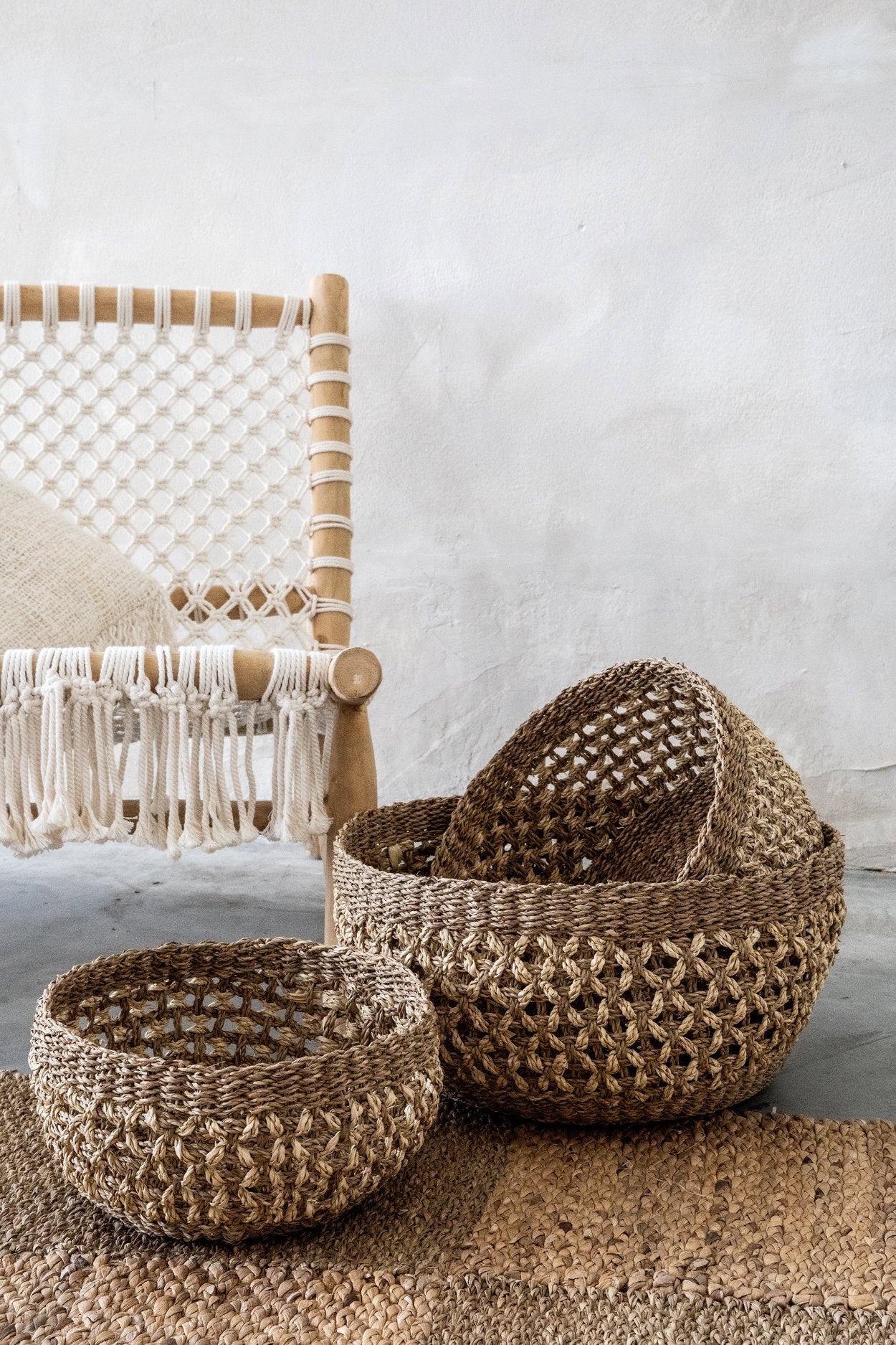 Vloerkleed Zeegras Naturel - Natuurlijke Sfeer en Warmte