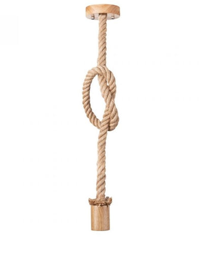 Rustieke touwlamp pendellamp Leonardo 115 – natuurlijke sfeerverlichting