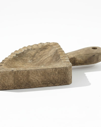 Mangohouten schaaltje met handvat – sfeervol accent 20 cm