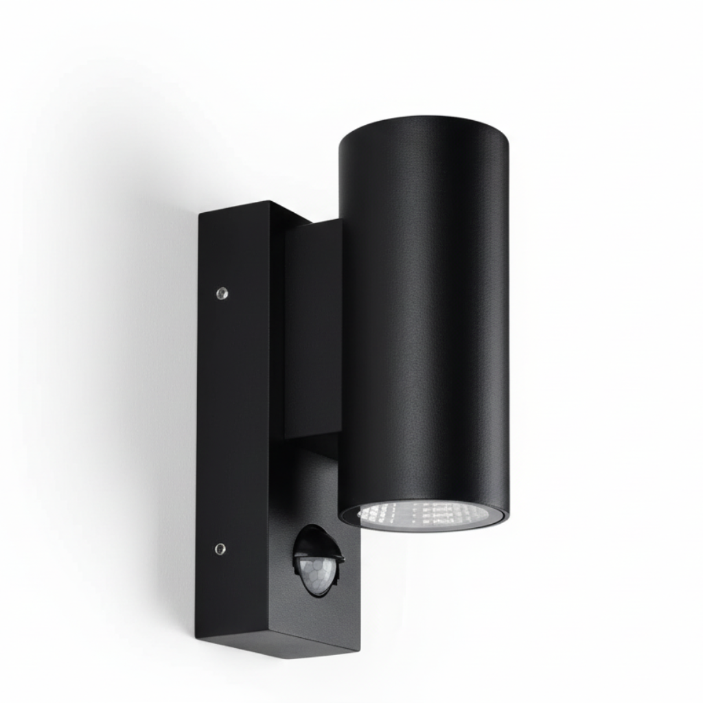 Buitenlamp Jelte met Bewegingssensor & Up-Down LED Licht