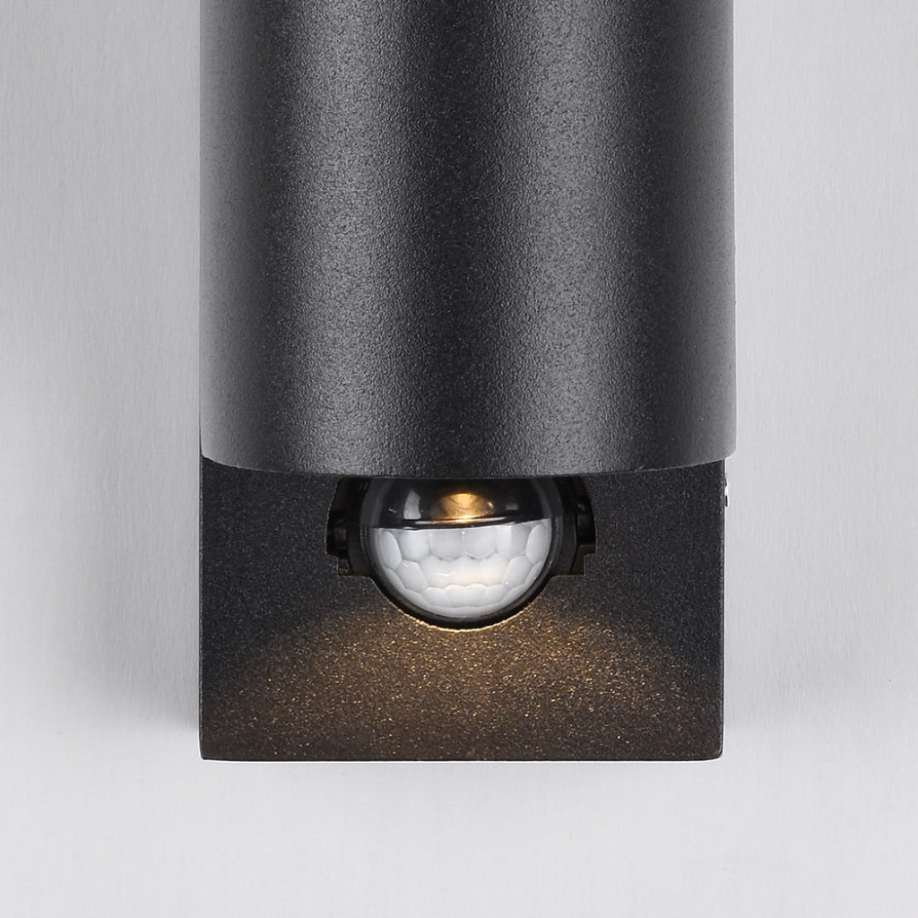 Buitenlamp Jelte met Bewegingssensor & Up-Down LED Licht