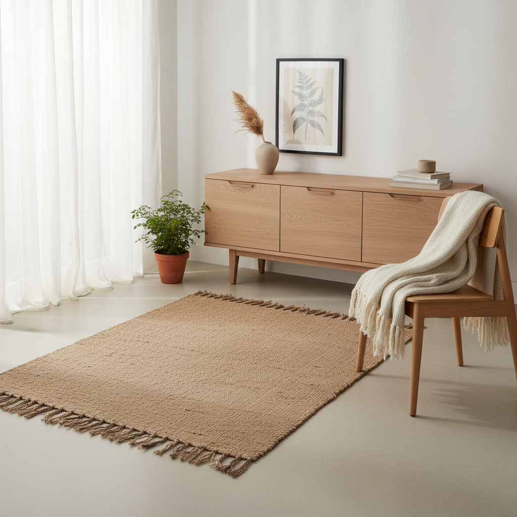 The Killing Field Tapijt - Naturel - 260x180 - Japandi setting