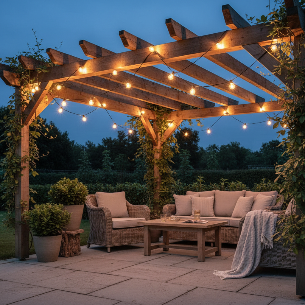 Prikkabel Zwart Rubber 20M - Stevige Buitenverlichting voor Gezellige Sfeer - CustomAI setting