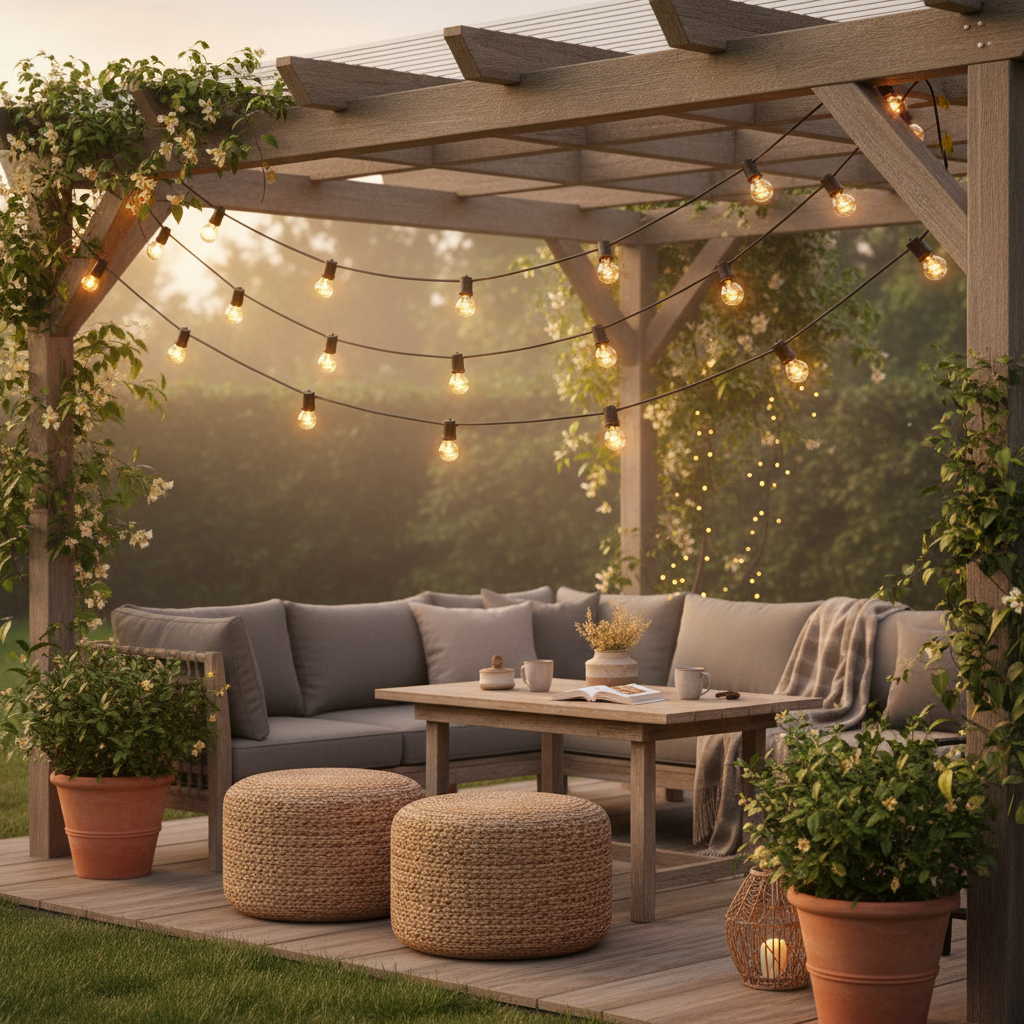 Prikkabel Zwart Rubber 20M - Stevige Buitenverlichting voor Gezellige Sfeer - CustomAI setting