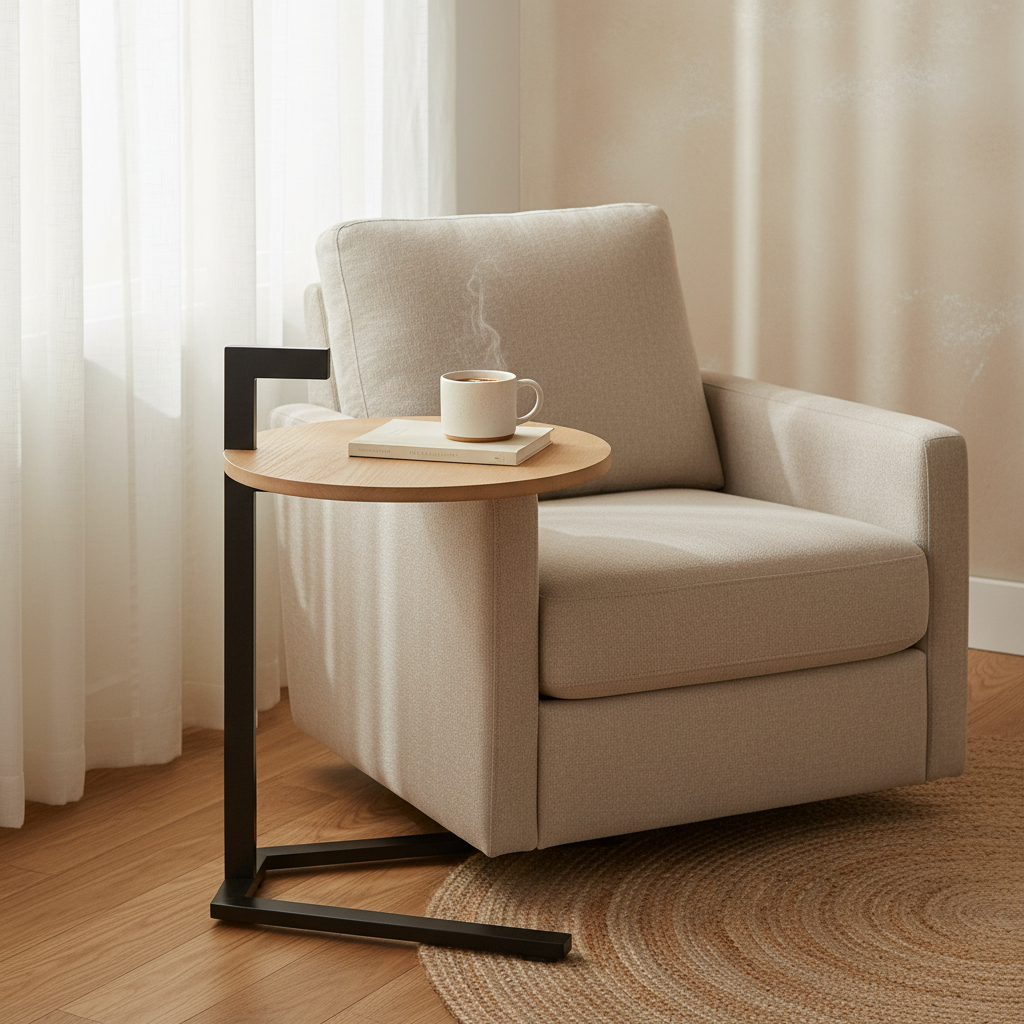 rimisa organische eiken bijzettafel naturel design lifestyle 01