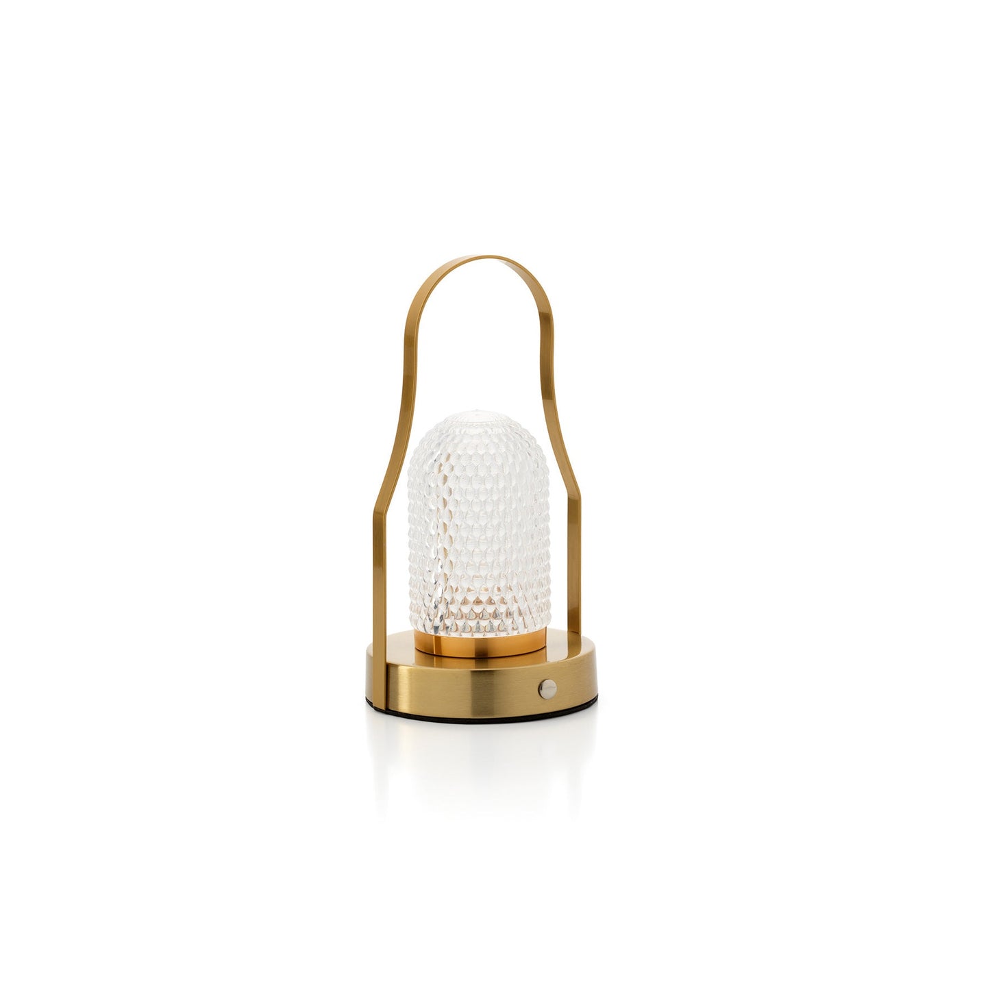 Draadloze LED Tafellamp Messing – Stijlvol Licht