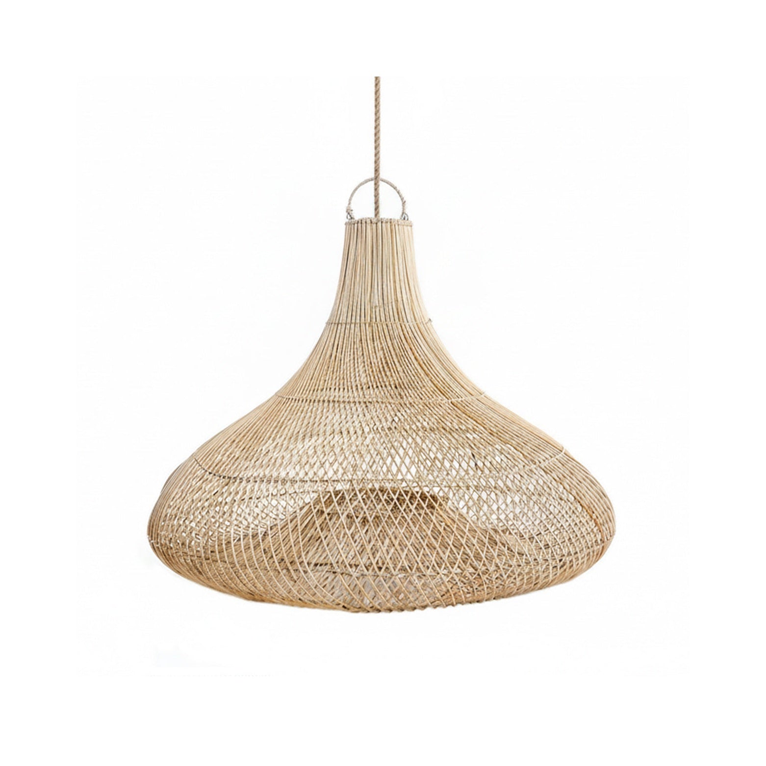 The Shala Hanglamp Naturel XL – Bohémien Statement - Vrijstaand productbeeld Rimisa