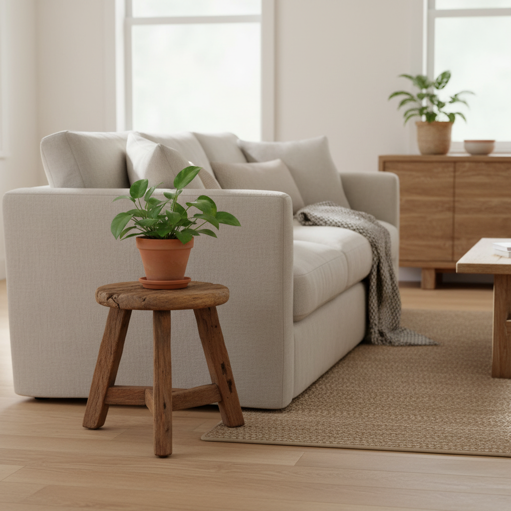 Yatai Kruk: Massief Gerecycled Teakhout voor een Stevige Basis, Warme Sfeer - CustomAI setting