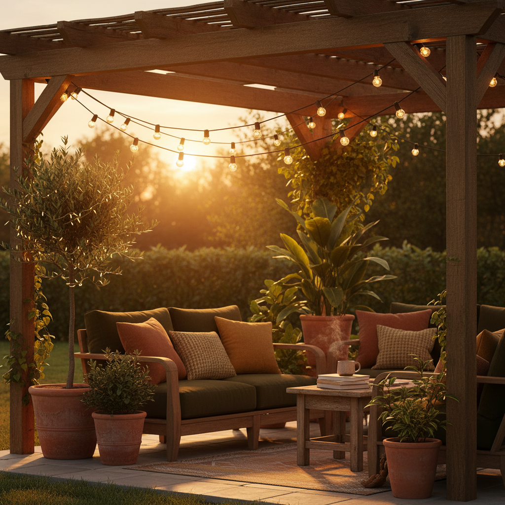 Zwarte Rubberen Prikkabel 20 Meter: Warme Gloed voor Buiten - CustomAI setting